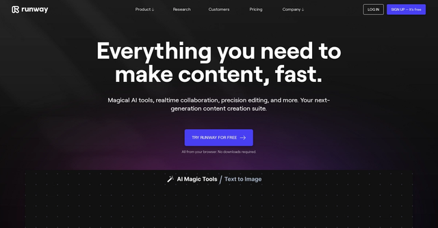 runway - Logiciel Intelligence Artificielle